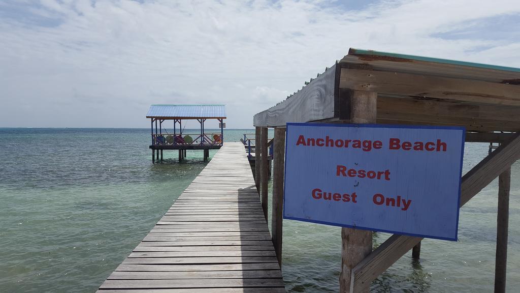 Anchorage Beach Resort Caye Caulker Esterno foto